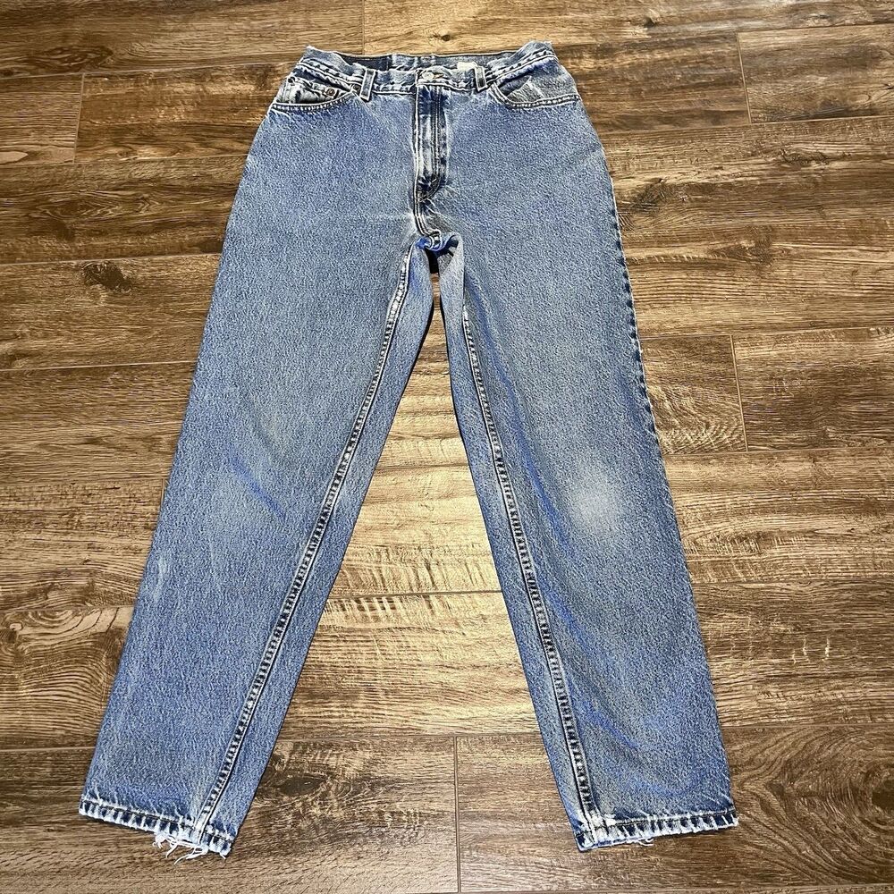 Vtg Levi’s 550 Jeans Womens Size 10 Medium 27x29 Relaxed Fit Tapered Leg Y2K 90s